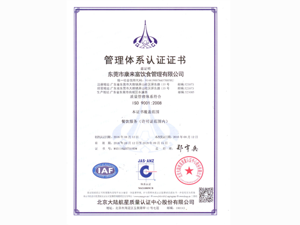中文ISO9001.2008